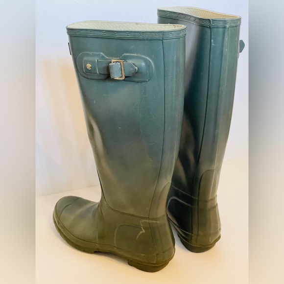 Hunter Rain Boots | Army Green | Size 6M/7F - Picture 13 of 14